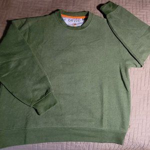 Orvis Signature Crew Sweatshirt Green XL